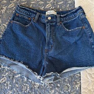 Abercrombie and Fitch Denim Blue Women's Shorts